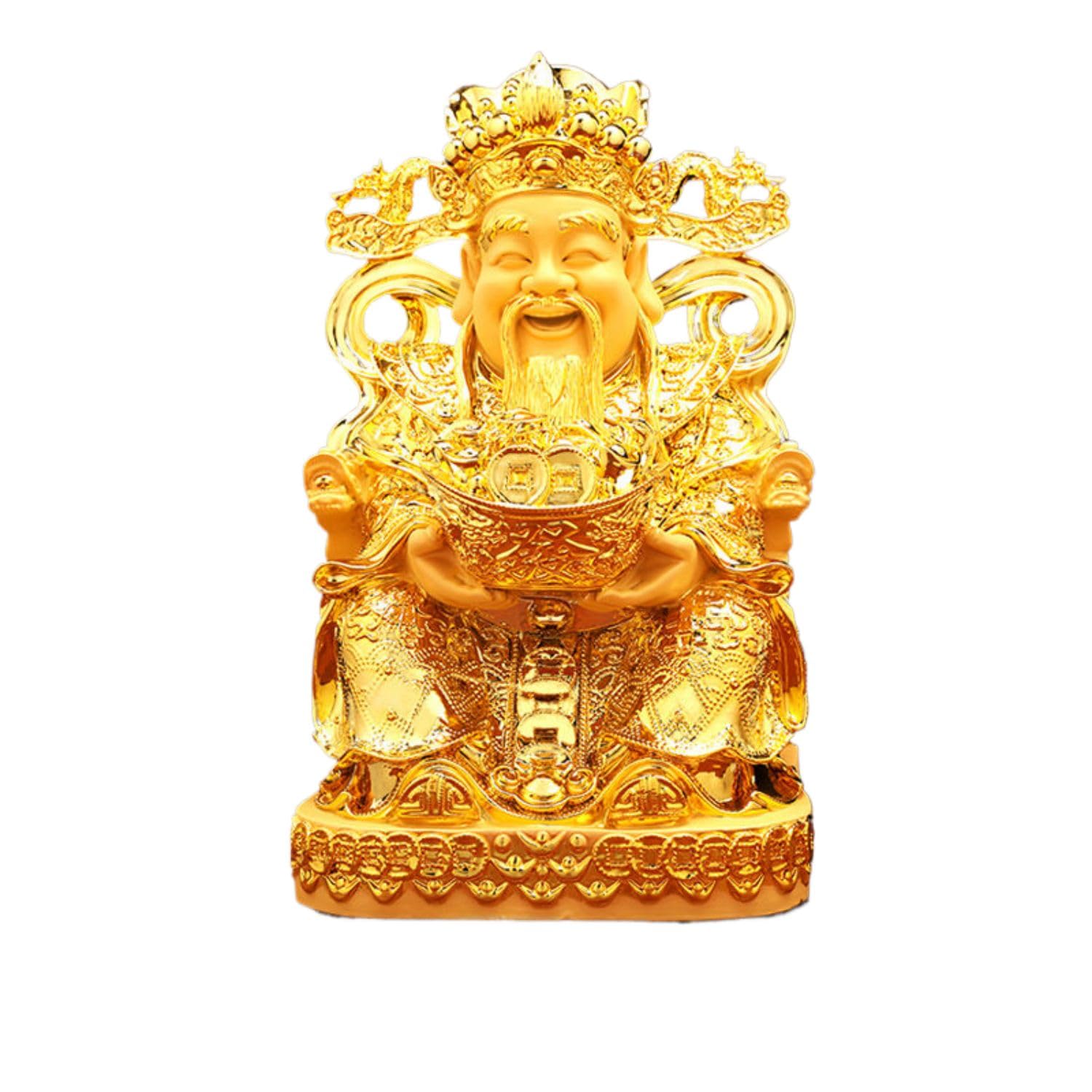 Amazon.com: podafu 文财神爷摆件招财财神像Buddha Statue for